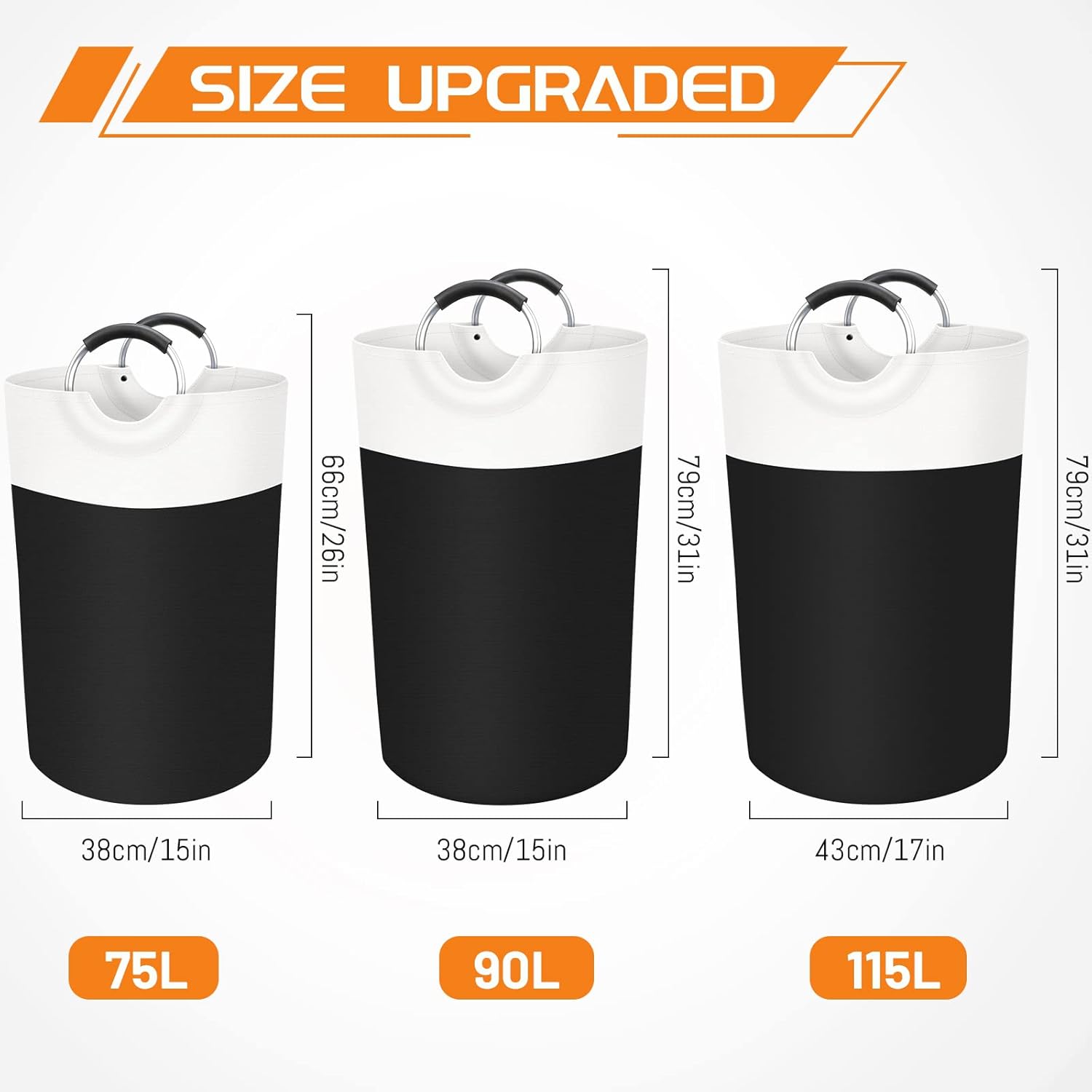 BlissTotes Multi-Functional Laundry Hamper for College Students and Families