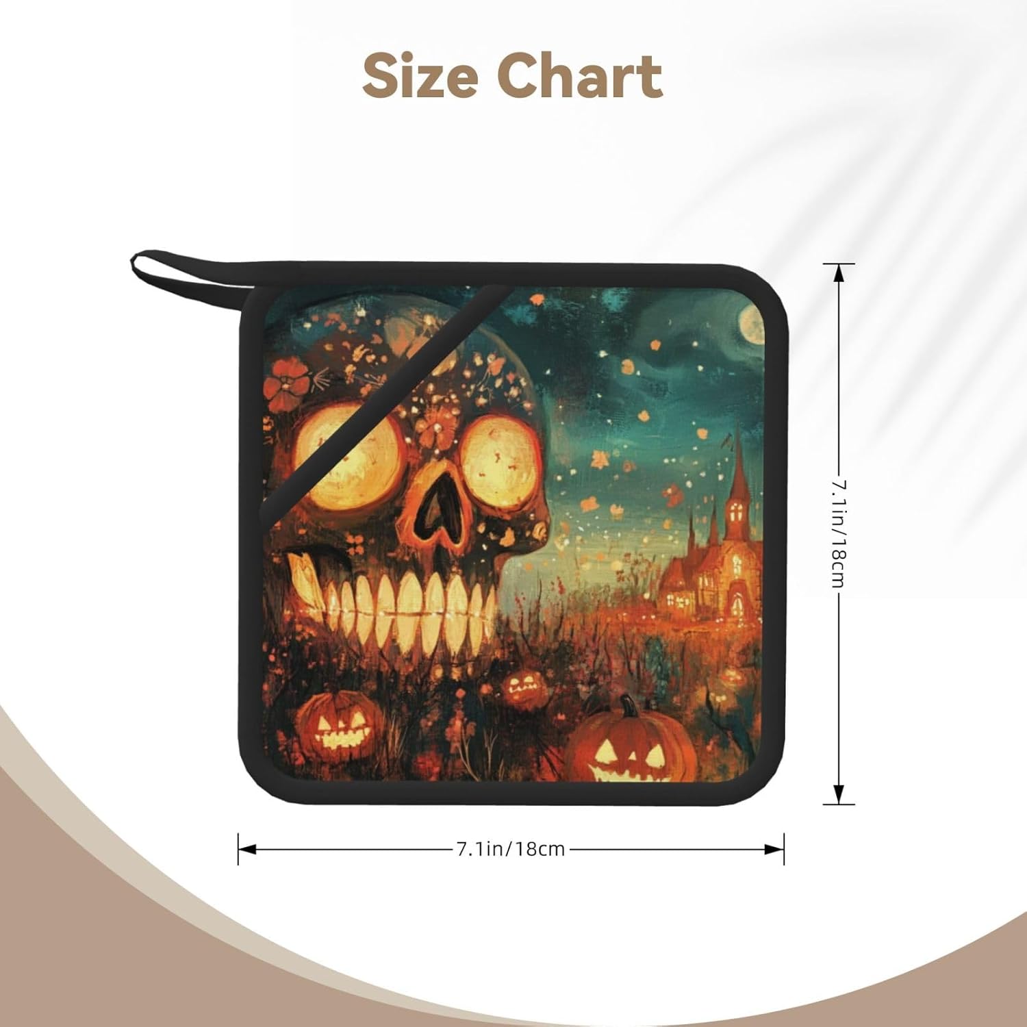 Spooky Siberia Heat-Resistant Potholders