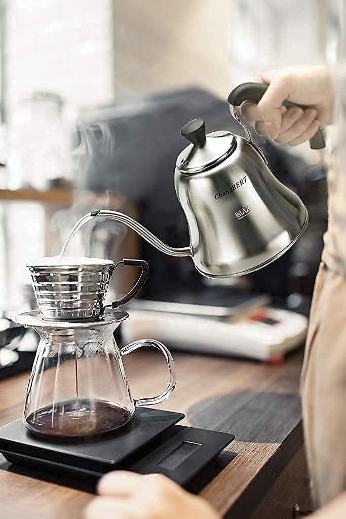 Engineered for Excellence Durable Coffee Tea Kettle by CHANGBERT 1L 34oz