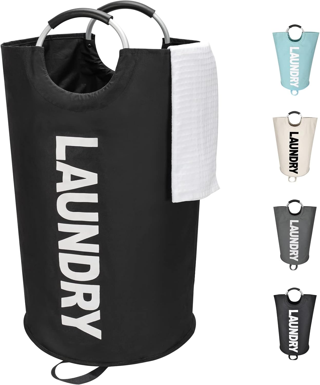 Maxsilan Durable 90L Large Laundry Basket