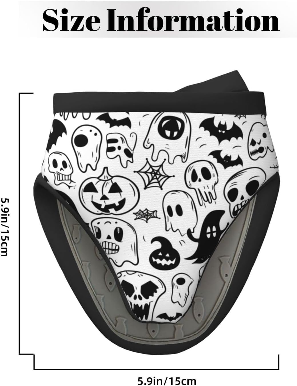 Gjieliness Halloween Mini Silicone Oven Mitts