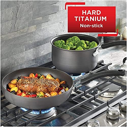 T-Fal Ultimate Hard Anodized Fry Pan Set 2 Piece