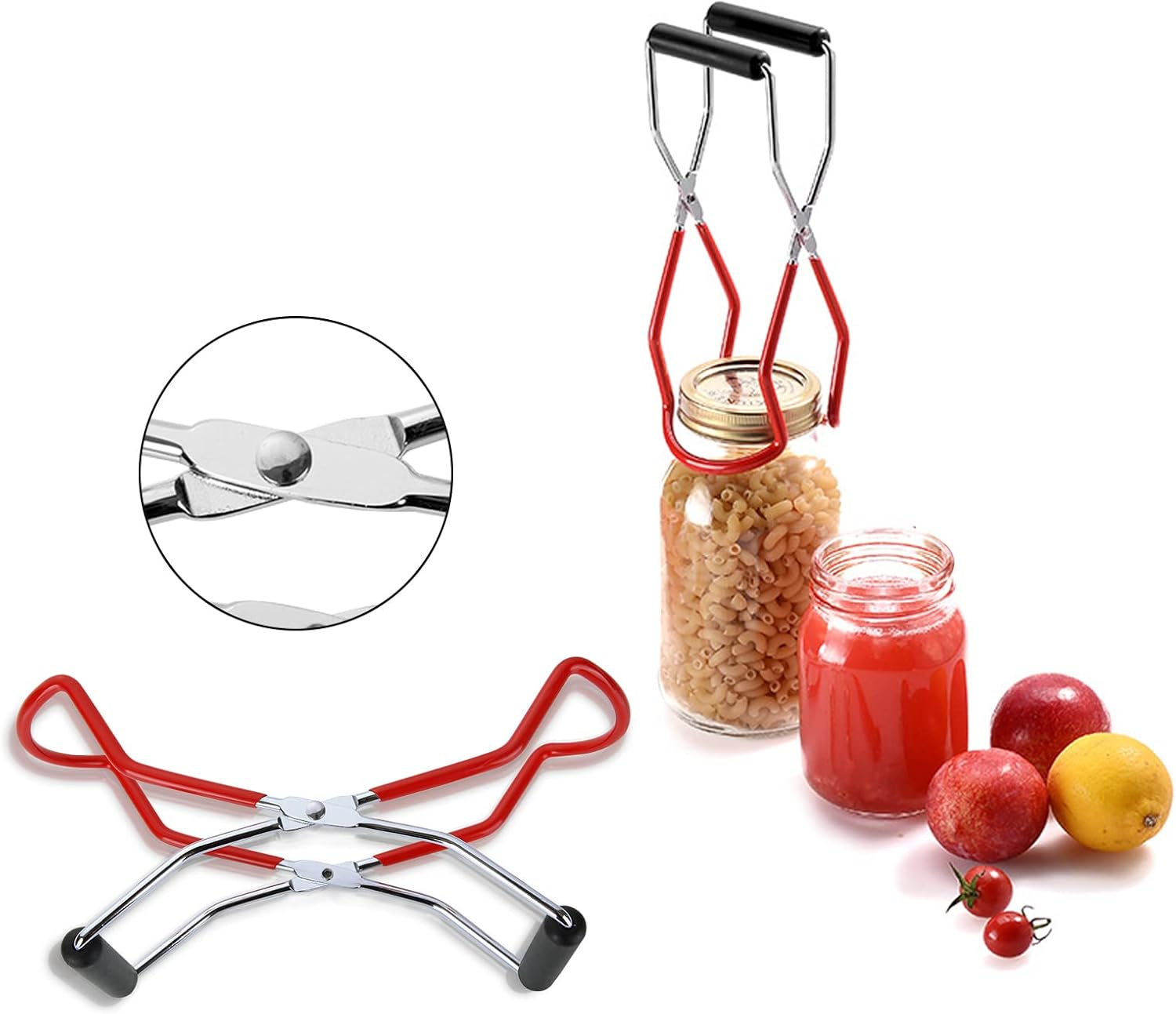 12 Stainless Steel Canning Rack with Tongs