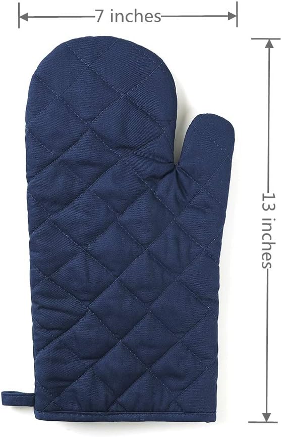 Proven Heat Resistance Secure Grip Oven Mitts for Kitchen Use