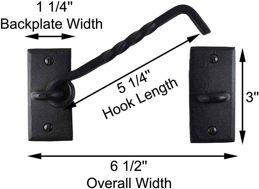 REN SUPPLY MANUFACTURING WRCHOB 65IN CHROME WRY FNC LATCH COAT HNG