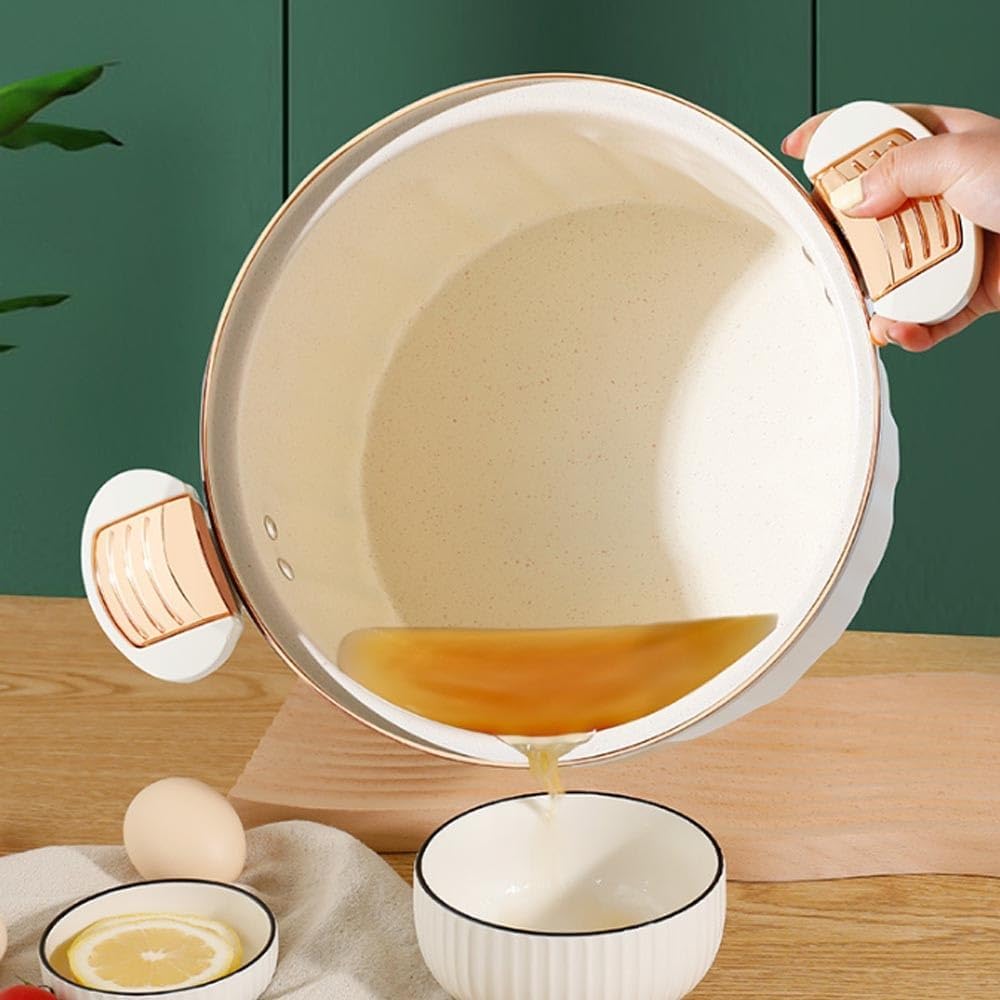 Durable Dual-Handle Stock Pot