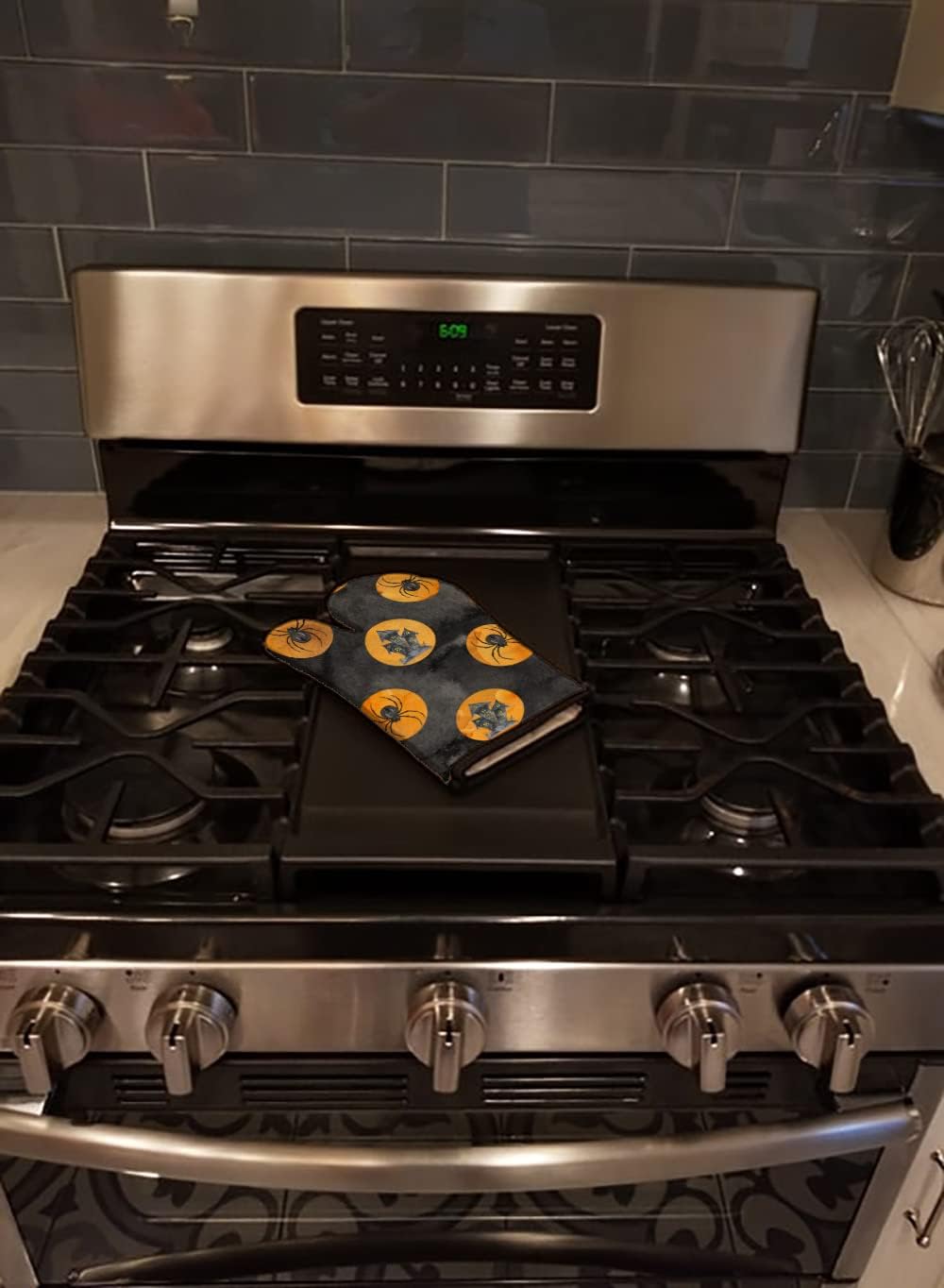 Magic Halloween Oven Mitt