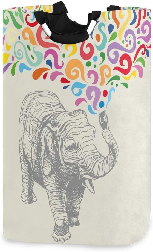 MOYYO Elephant Storage Colorful Durable Clothes Organizer