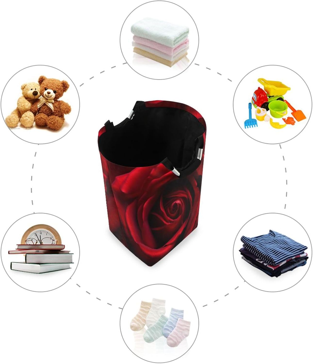 Waterproof Folding Laundry Basket for Home Overflow