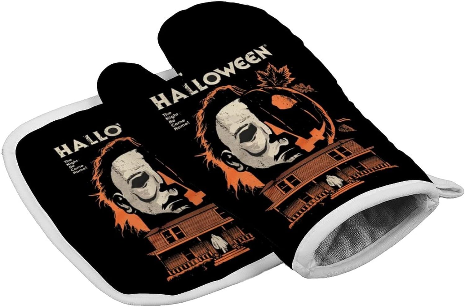 Spooky Softness Heat-Resistant Halloween Oven Mitt