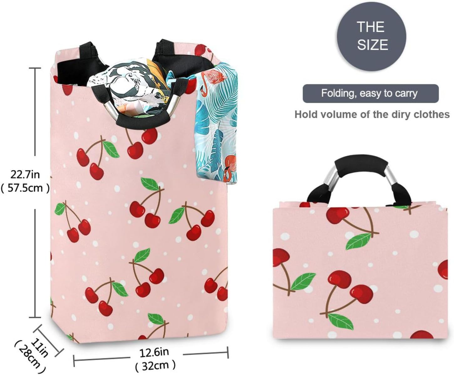 YEGAMEWater-Resistant Laundry Hamper Durable Storage Solution