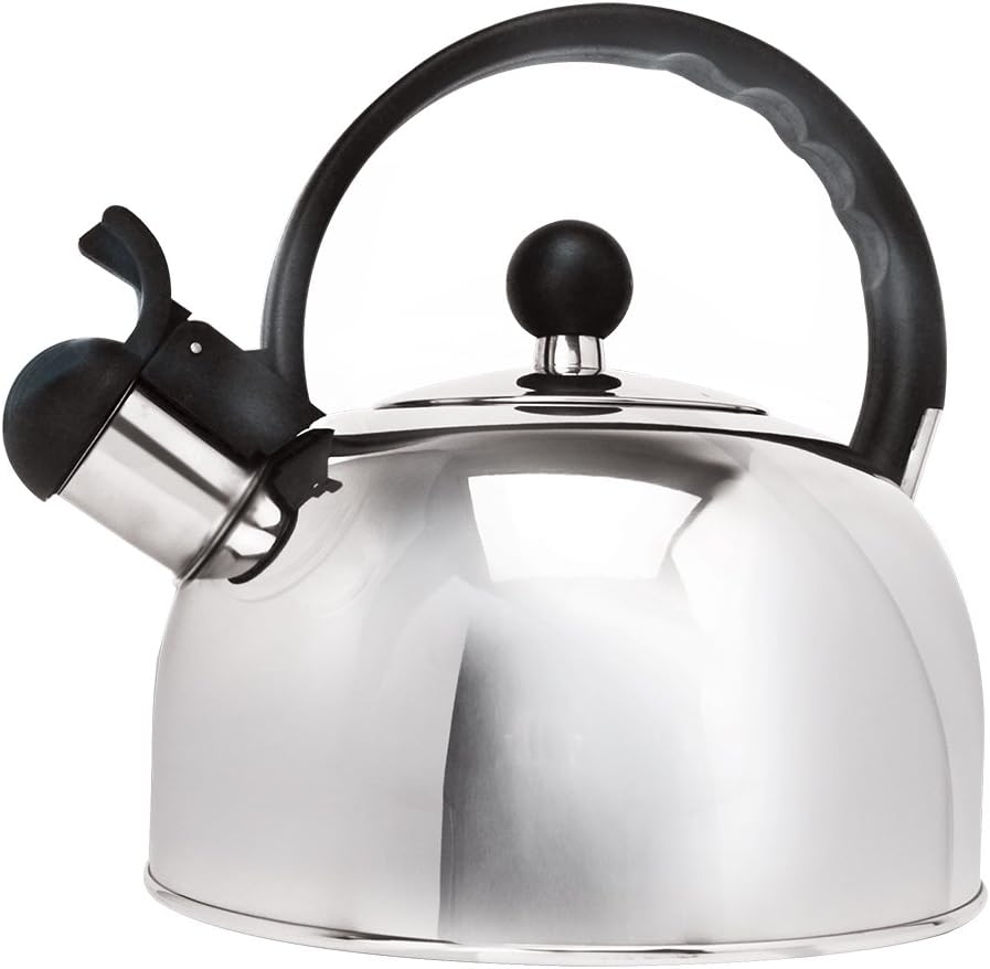 Primula Stainless Steel 25 qt Whistling Tea Kettle