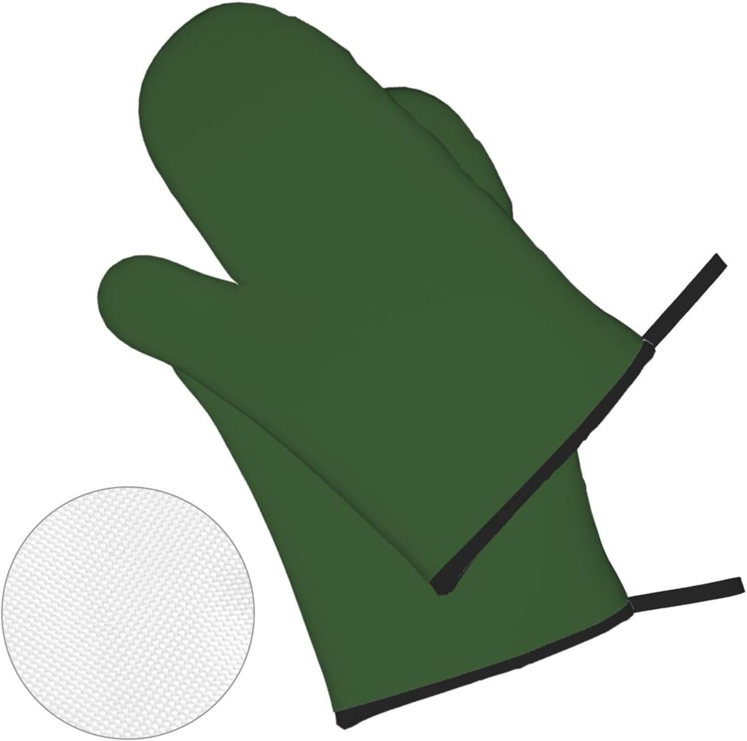 Curdesi 4PCS Oven Mitts Set - Heat Resistant Designated for Cooking BBQ