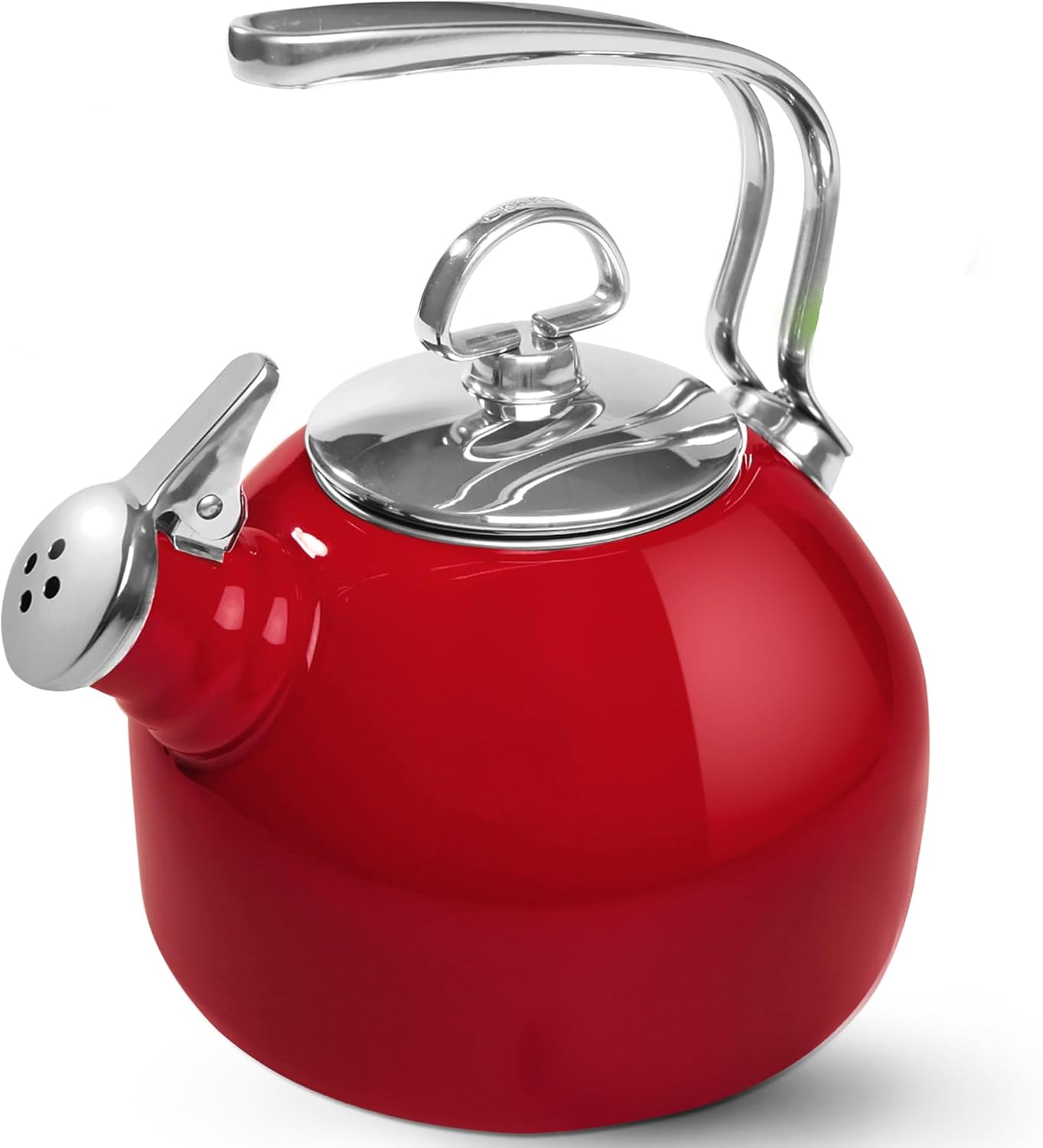 Chantal Classic Teakettle Pure Heat Ergonomic Design 18 qt