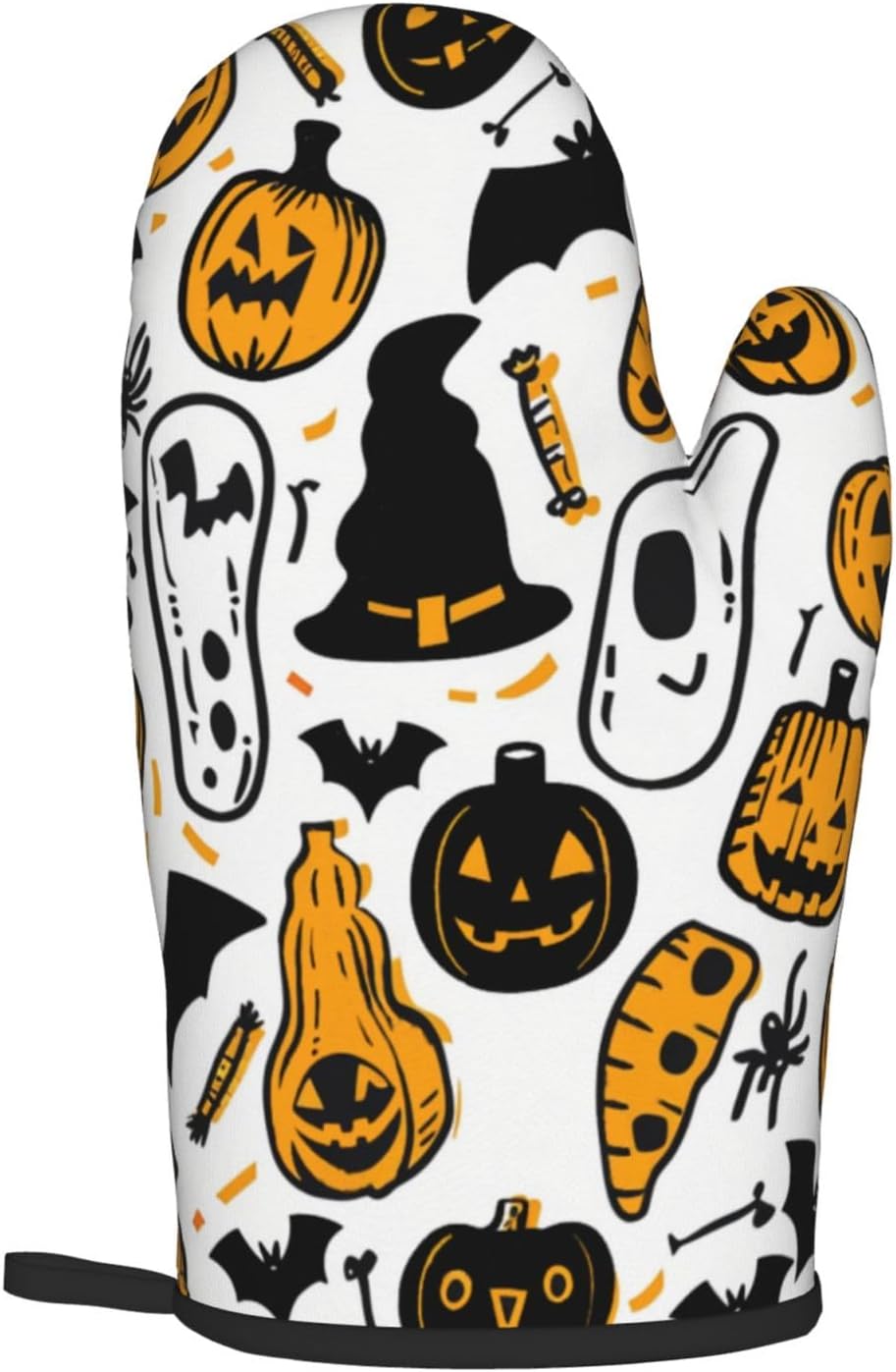Halloween Oven Mitts Pot Holders Set