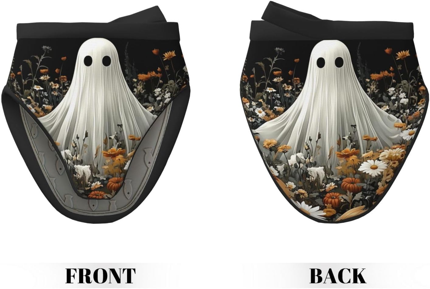 FireDeer Halloween Ghost Mini Silicone Oven Mitts Heat-Resistant FUNctioNal