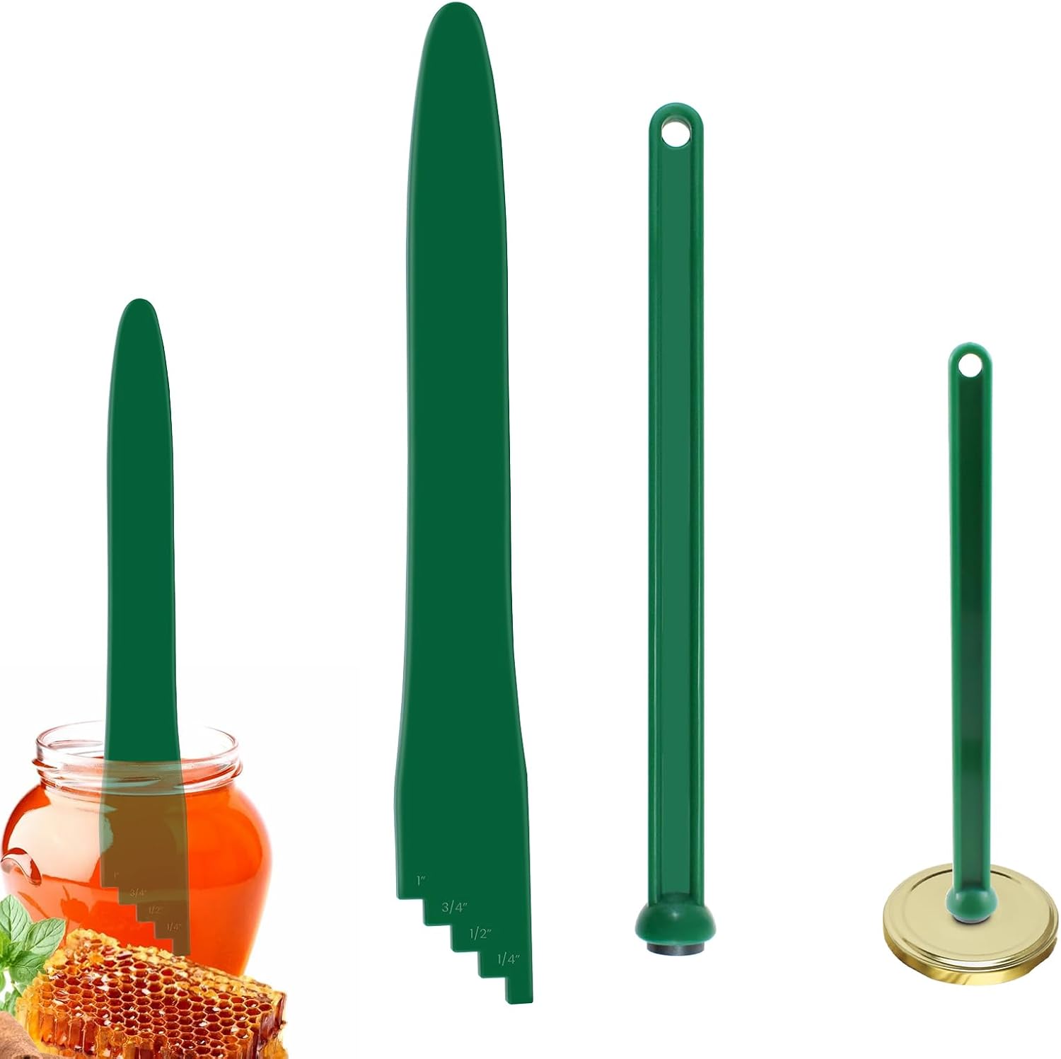 2-Piece Canning Kit - Canning Bubble Popper Remover Jar Lid Lifter