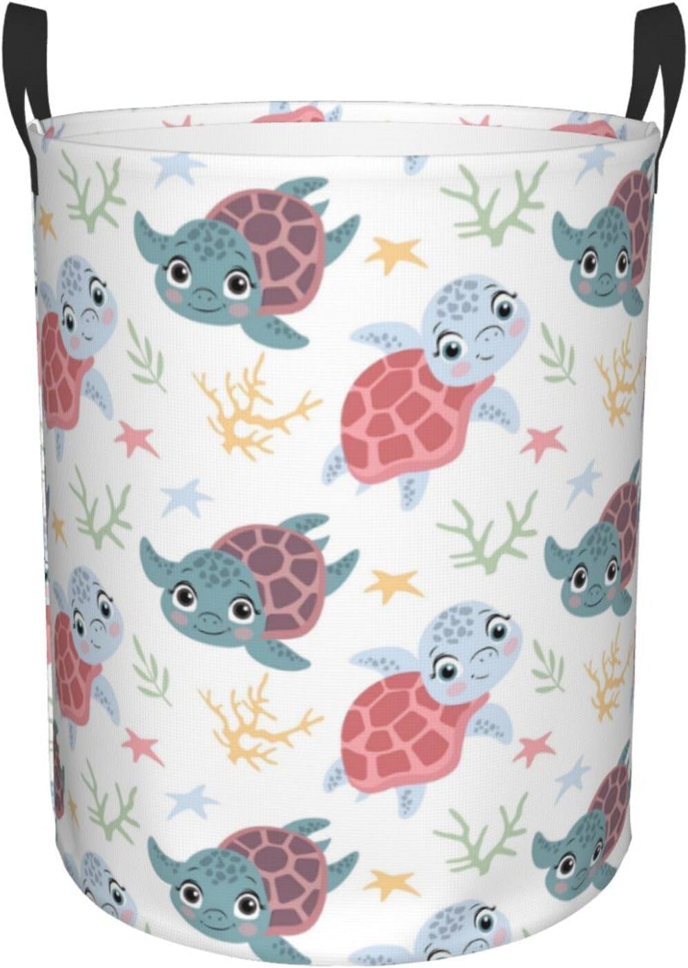 Collapsible Laundry Basket Hamper for College Dorms Bedrooms Durable Water-Resistant