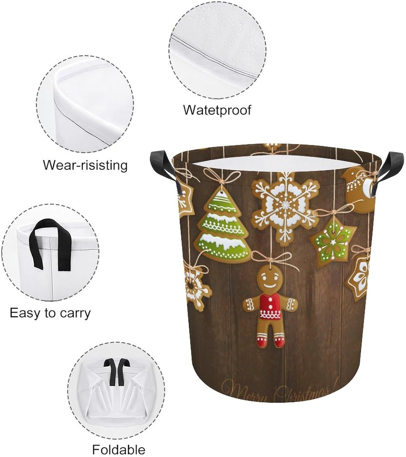 Meiko Christmas Snowflake Storage Hamper