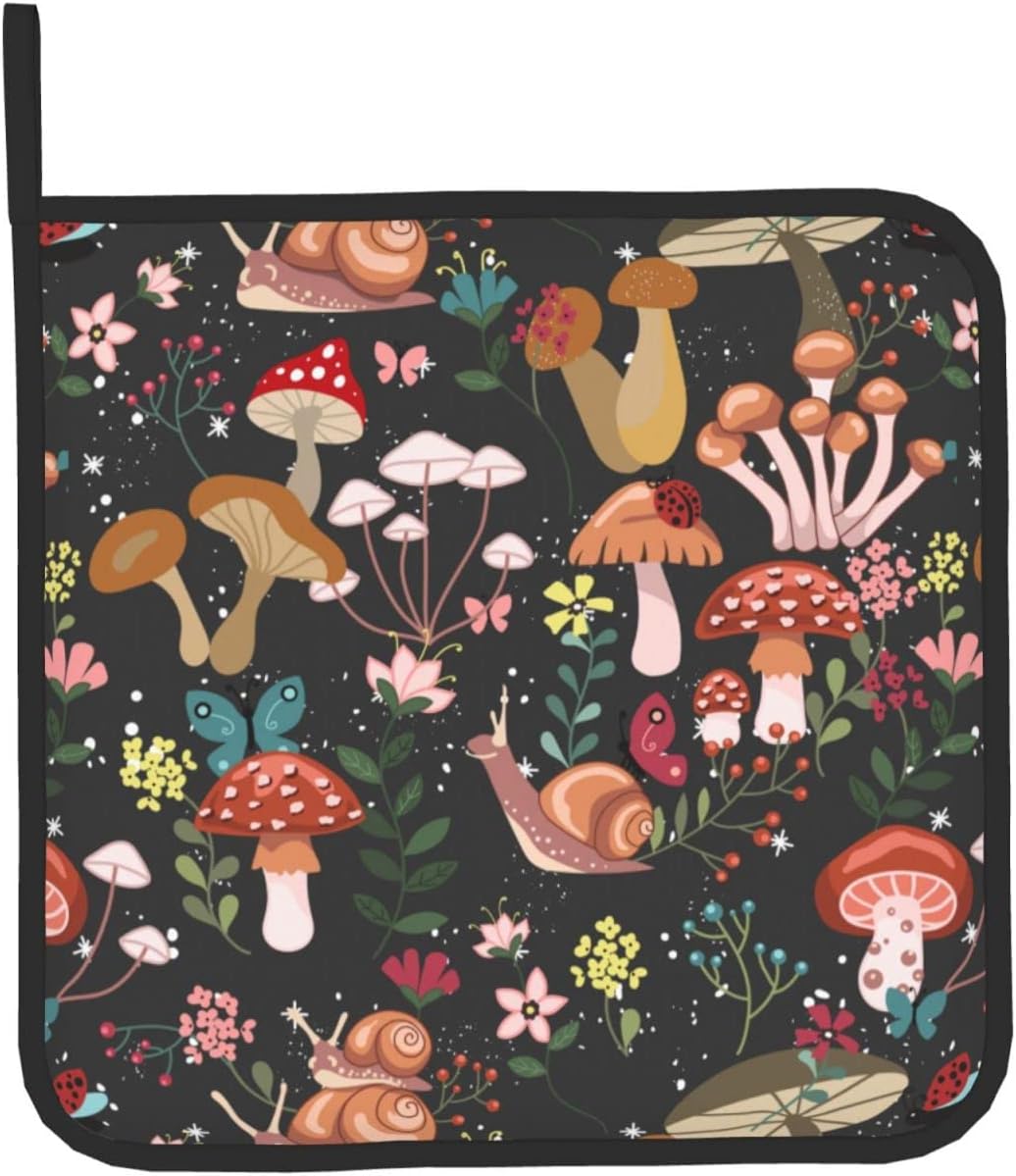 Aoojanu 2 Set Pot Holders Oven Mitts