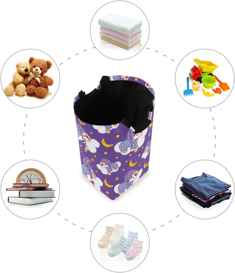MOYYO Cute Lazy Sloth Laundry Basket Collapsible Organizer