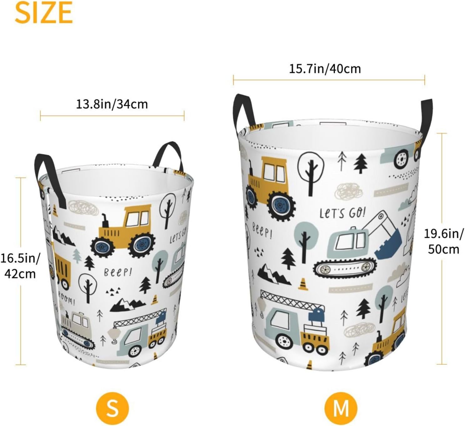Stylish Water-Resistant Oxford Fabric Laundry Basket for Home Organization