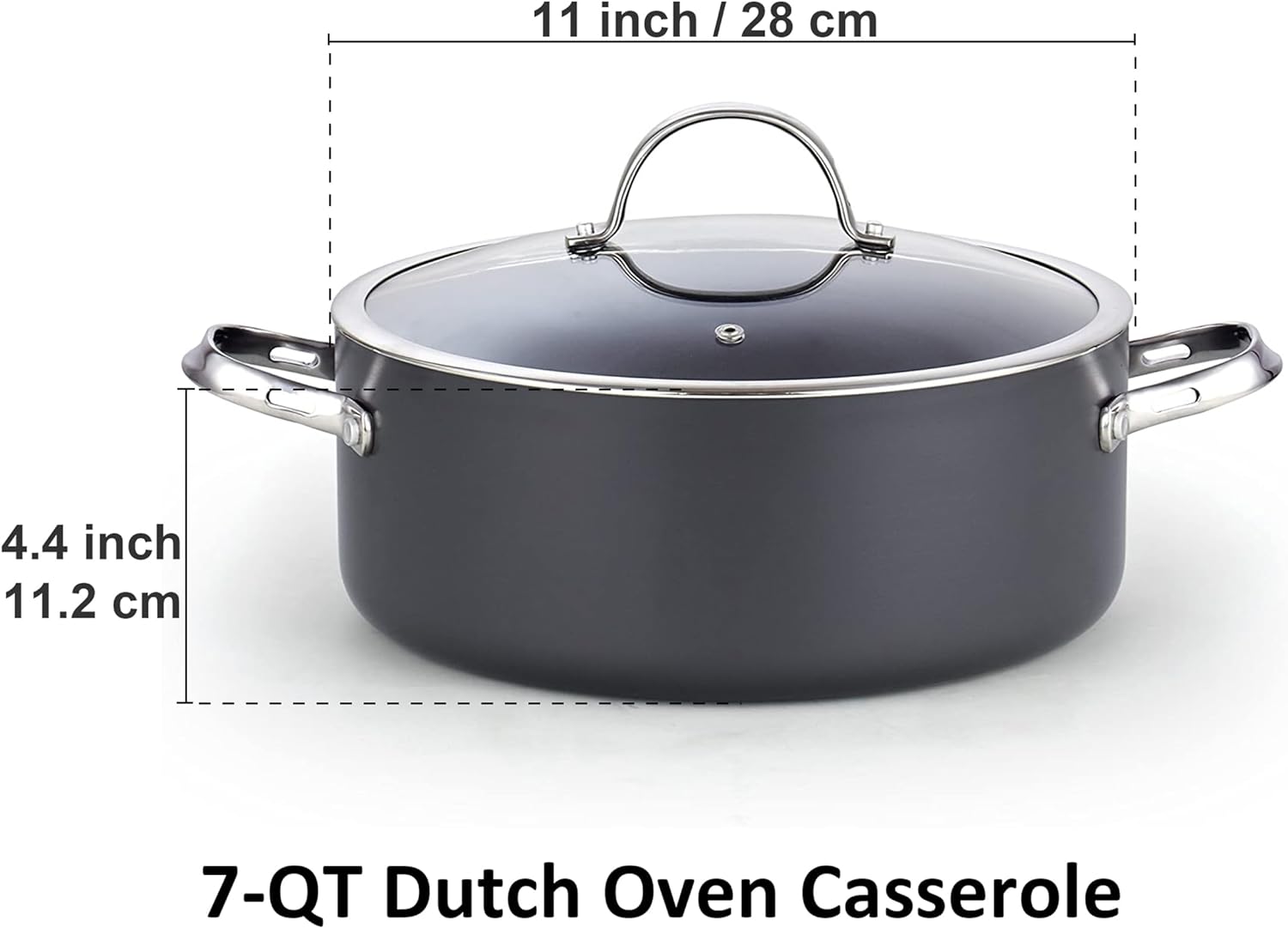 7-Quart Stockpot with Glass Lid