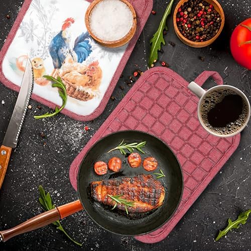 3PK Set silicone heat resistant pot holders