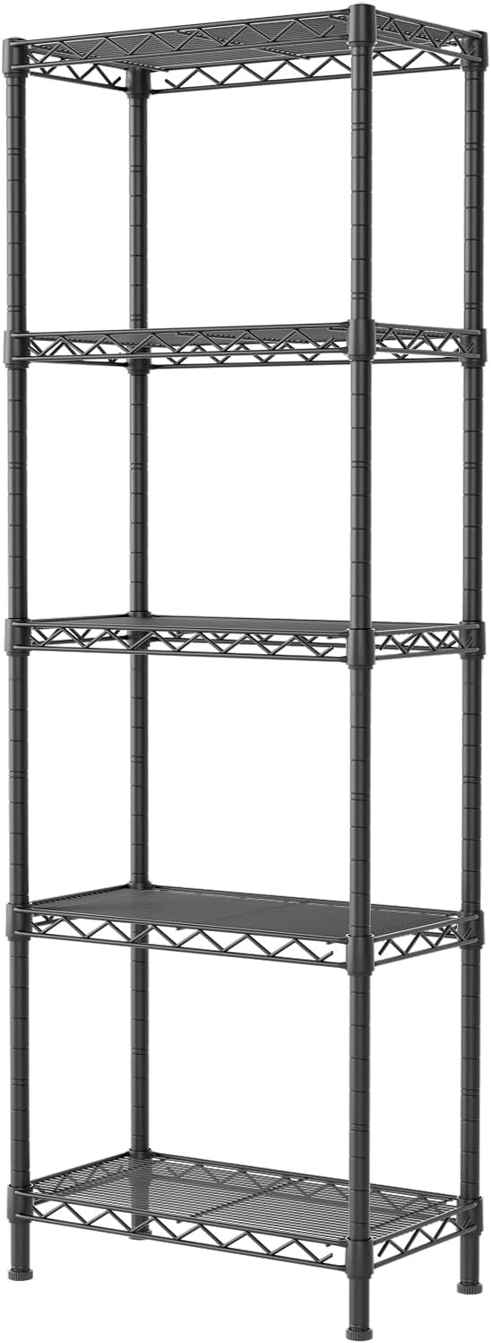 Versatile 5-Tier Adjustable Shelf