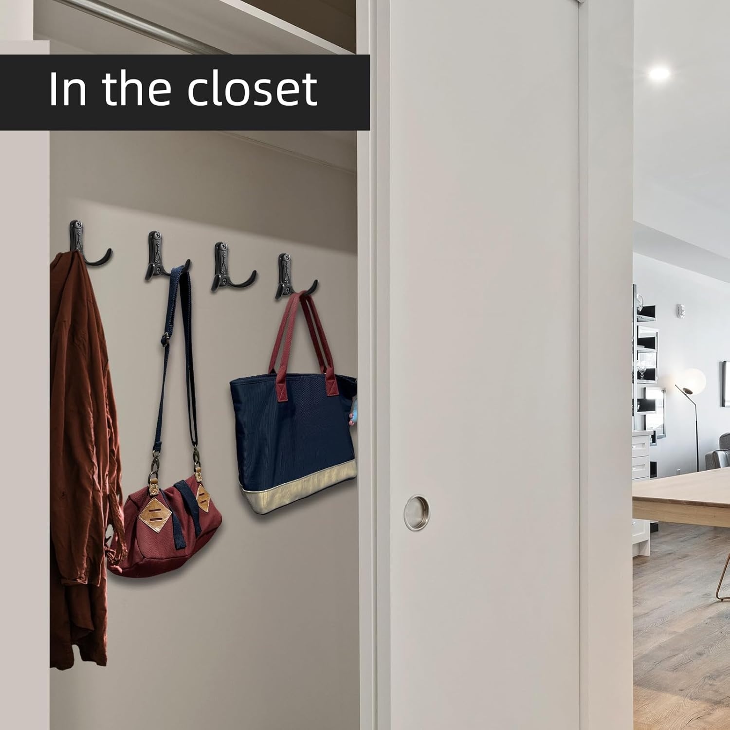 Coat Hangers Stylish Durable Easy to Install