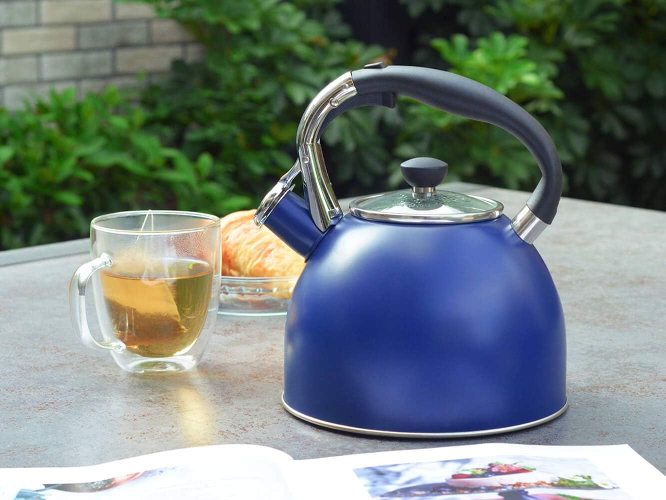 Sturdy 26-QT Stainless Steel Tea Kettle