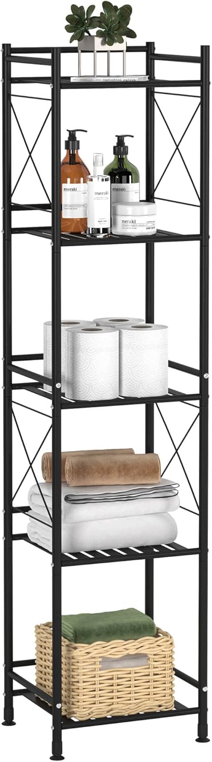 TZAMLI 5-Tier Standing Shelf Unit