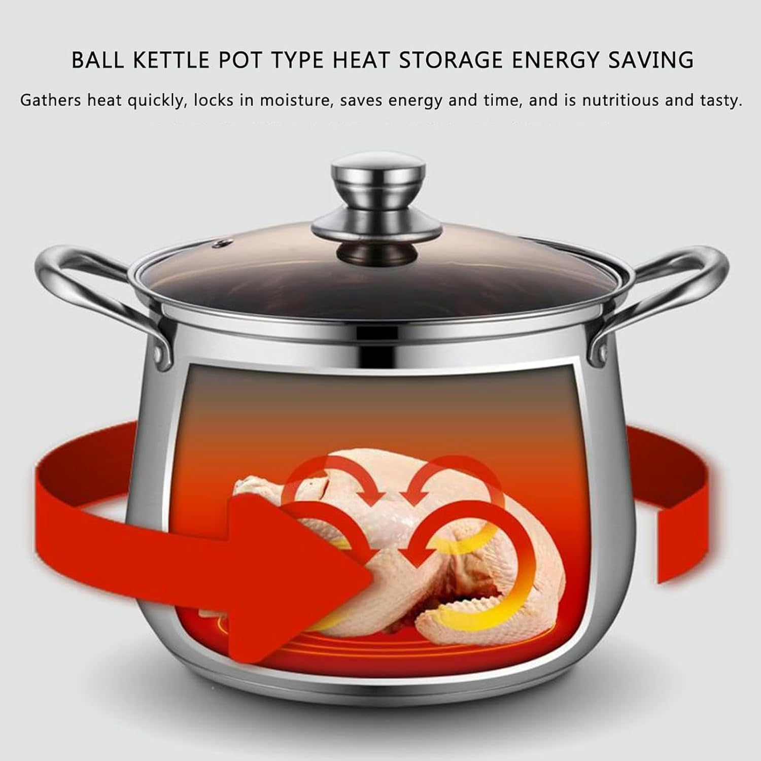 Stainless Steel Seafood Steamer Pot