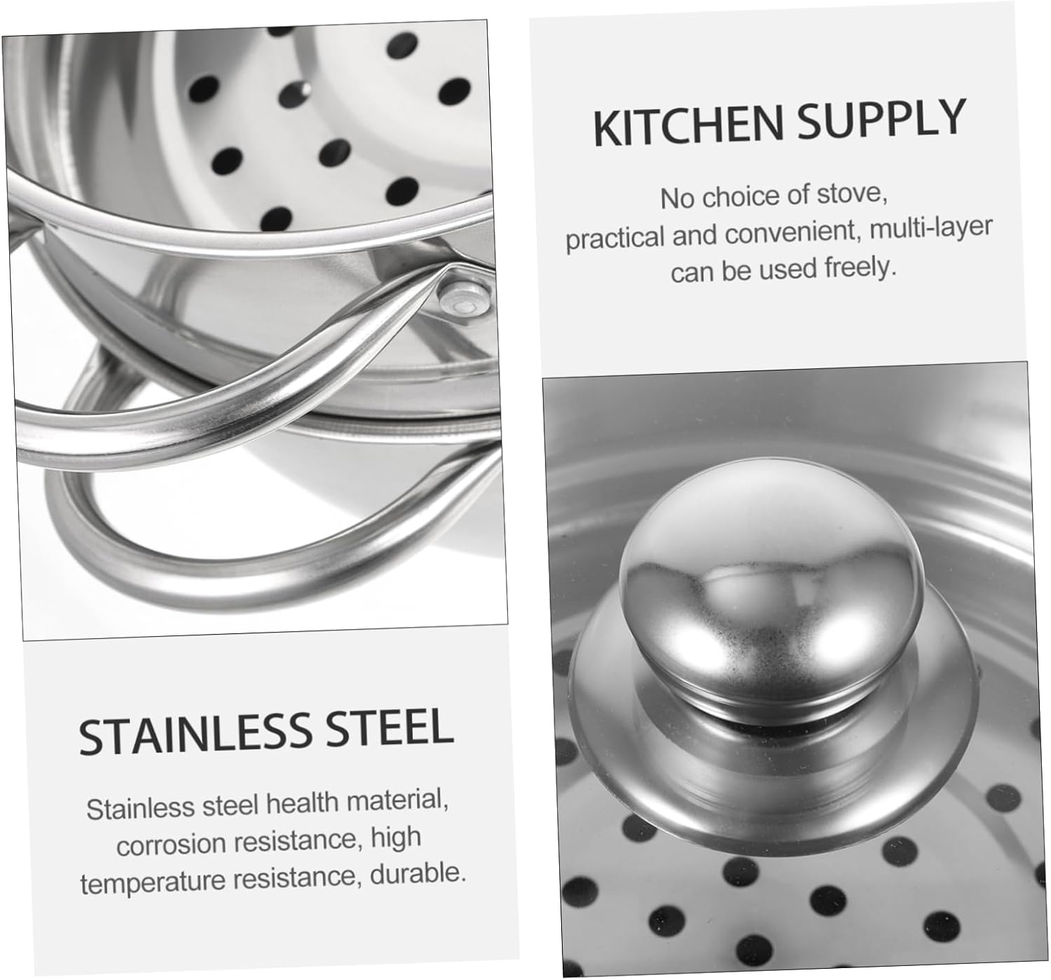 Stainless Steel Manual Steam Pot