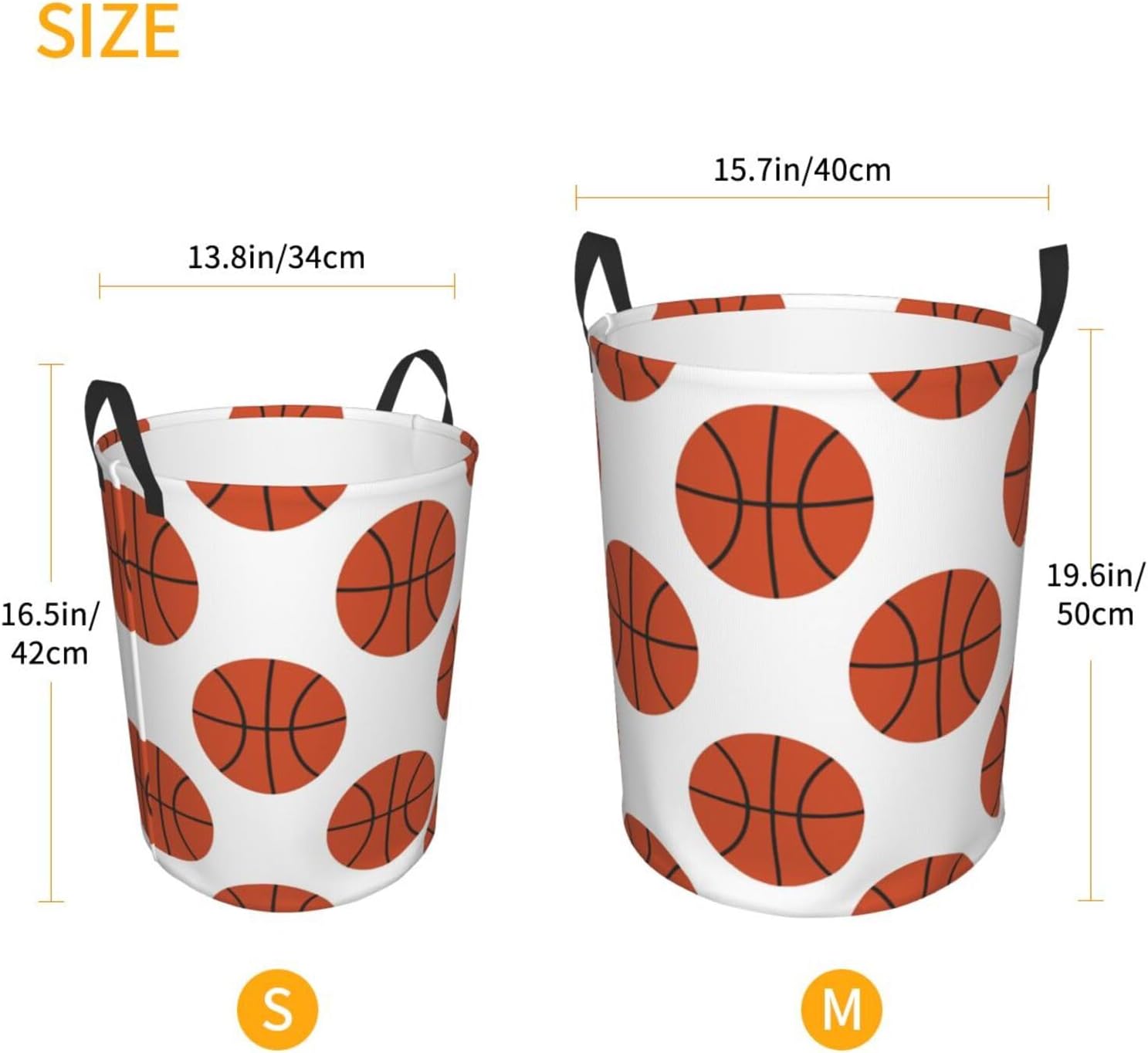 Secure Durable Collapsible Laundry Baskets for Home Car Use