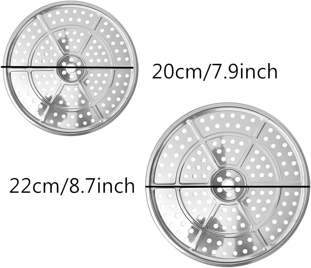 Stainless-Steel Pressure Cooker Canner Rack 4PCS Set