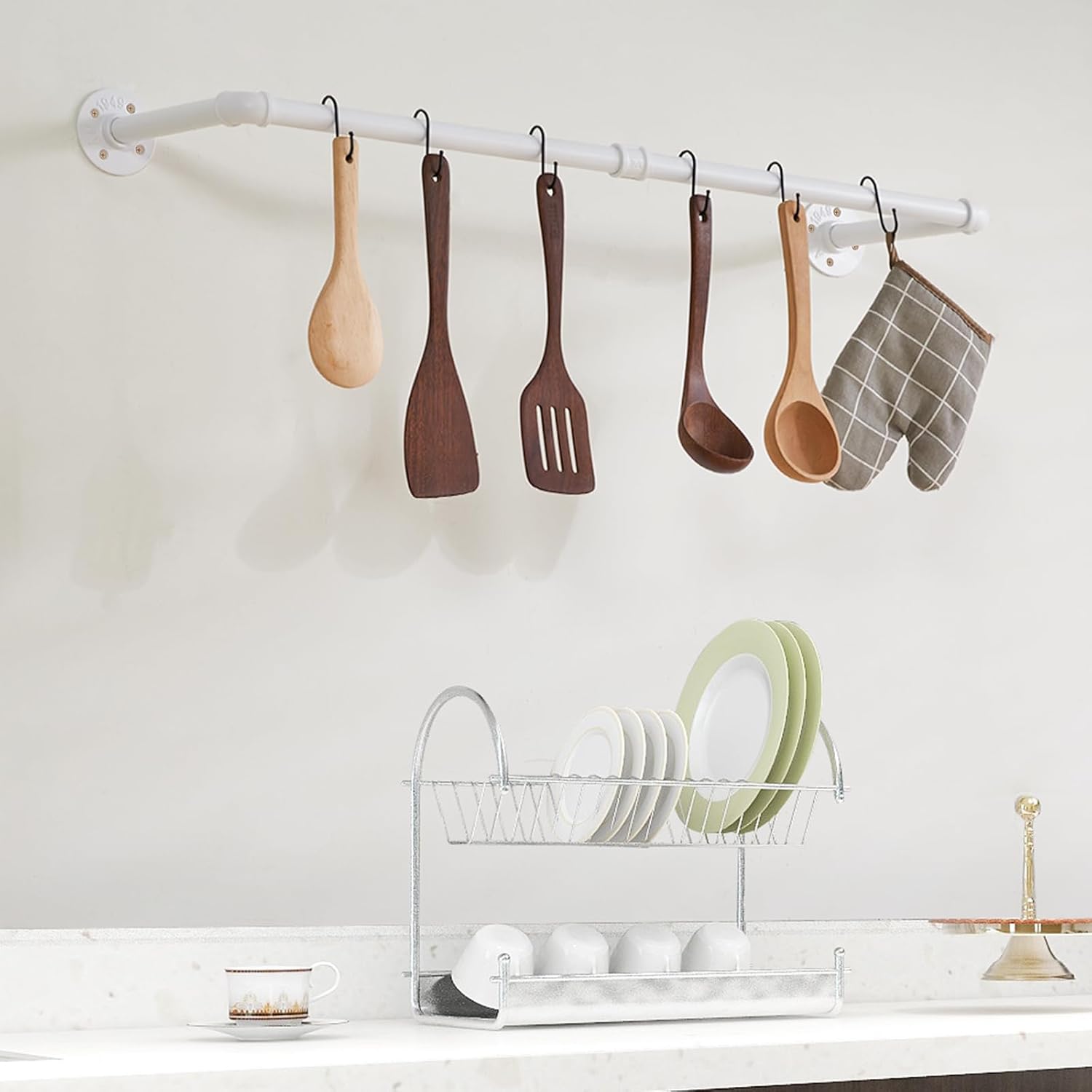 Space-Saving Garment Rack