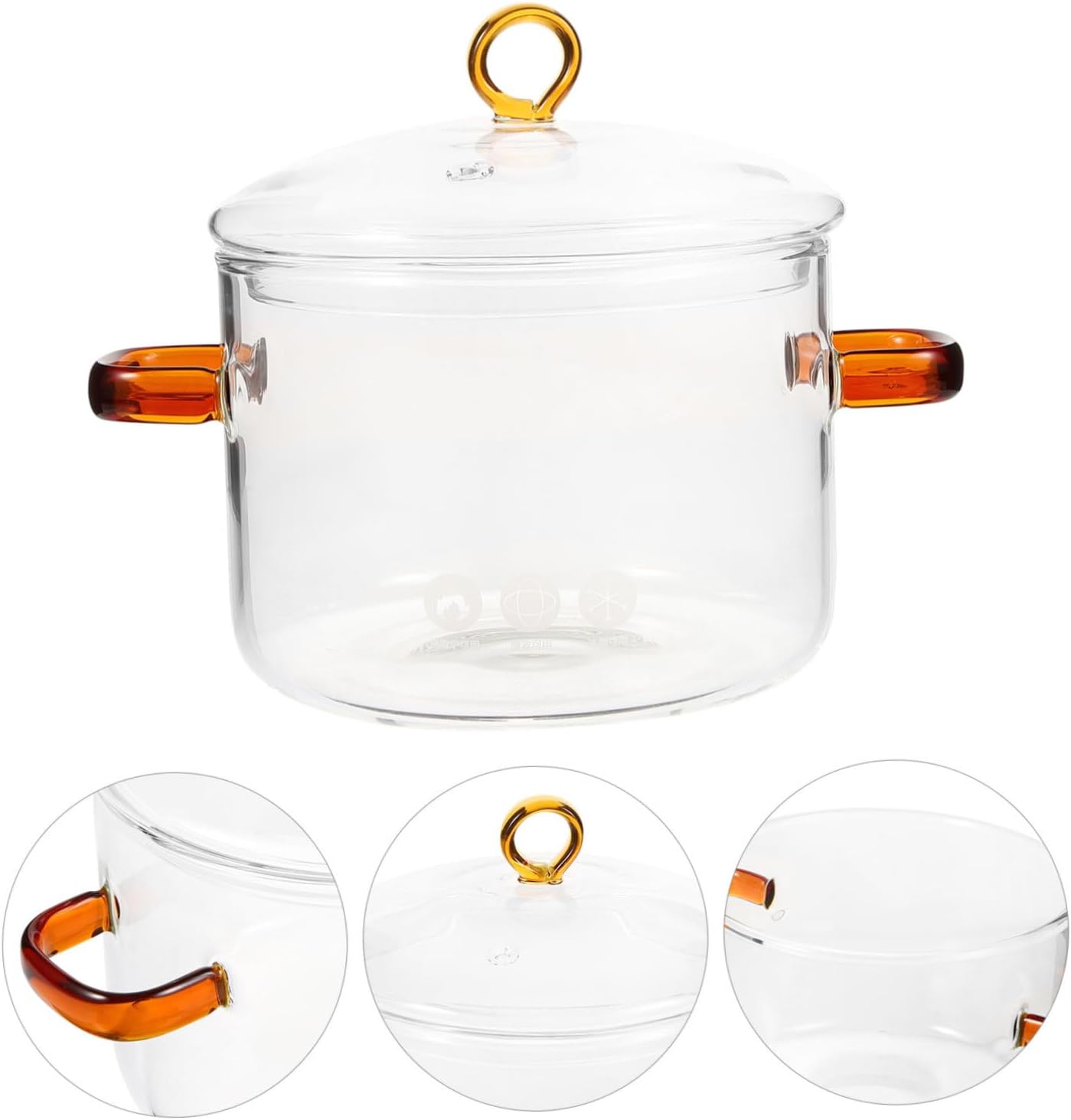 Happyyami Glass Stewing Pot