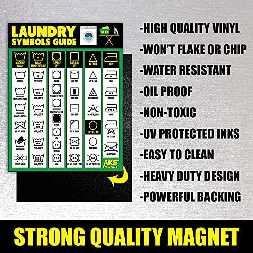 Proven Solution - laundry day transformed Easy Reading Guide Magnet - Make Care Simple