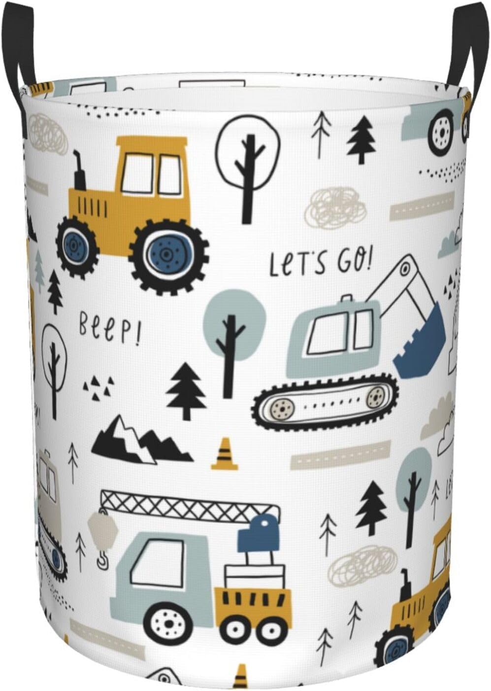 Stylish Water-Resistant Oxford Fabric Laundry Basket for Home Organization