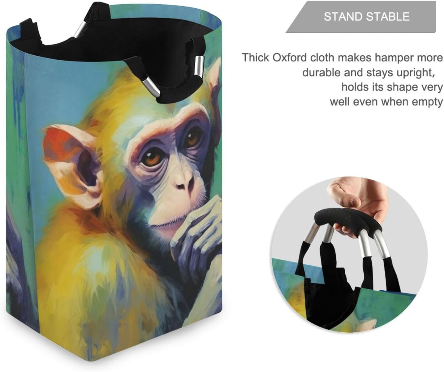 Monkey Laundry Hamper - Waterproof