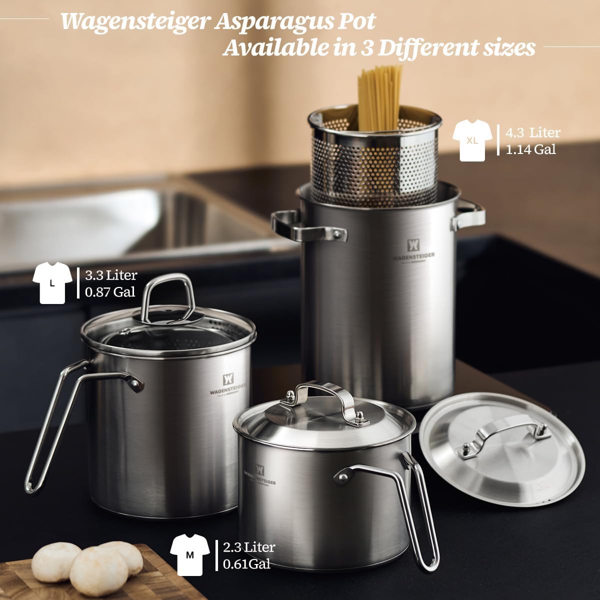 Stainless Steel Vegetarian Steamer Pot