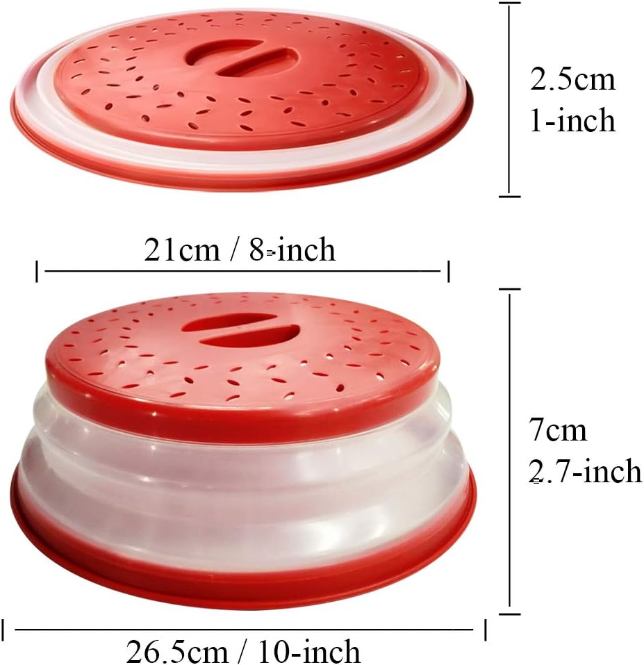 Durable Microwave Plate Cover for BPA-Free Protection