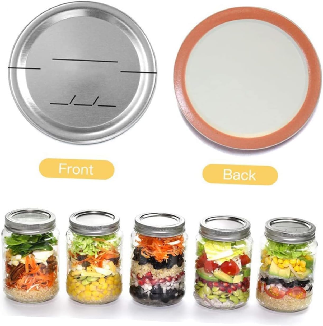 30 Mason Jar Lids Discs