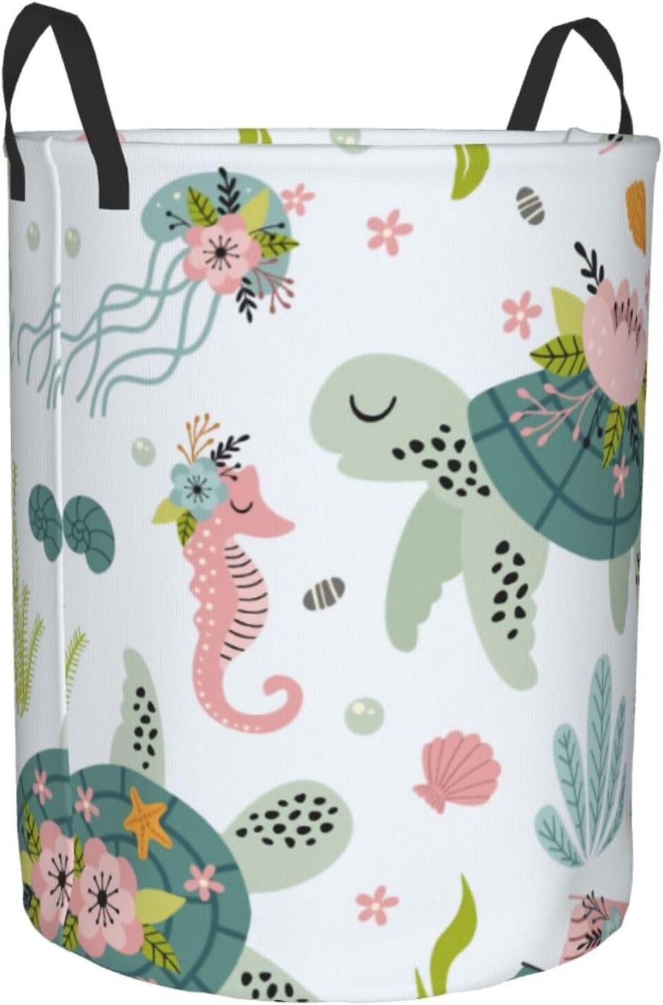 Turtle Laundry Hamper Collapsible with Handles