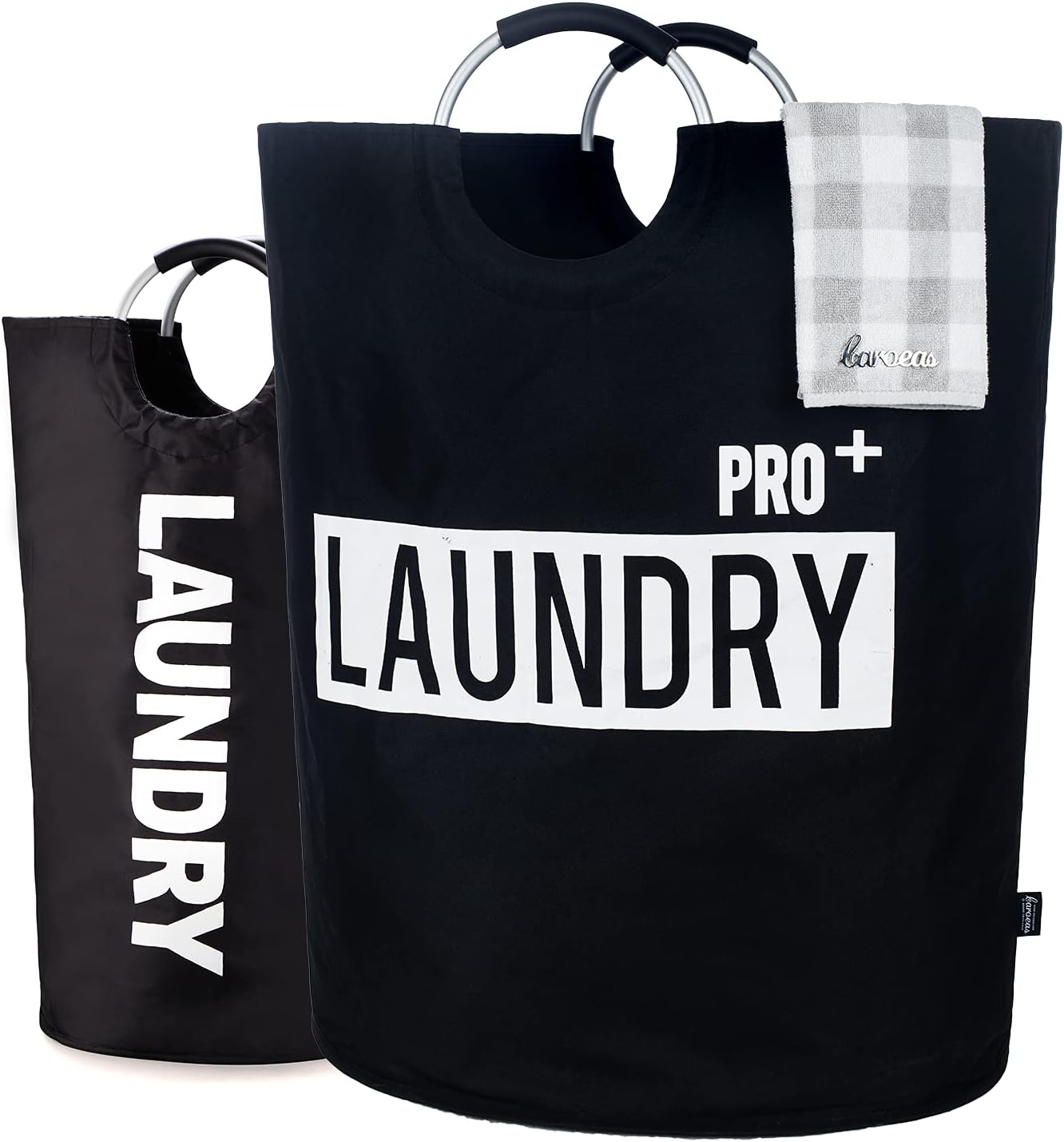 Caroeas 150L Super Large Laundry Basket with Padded Handles