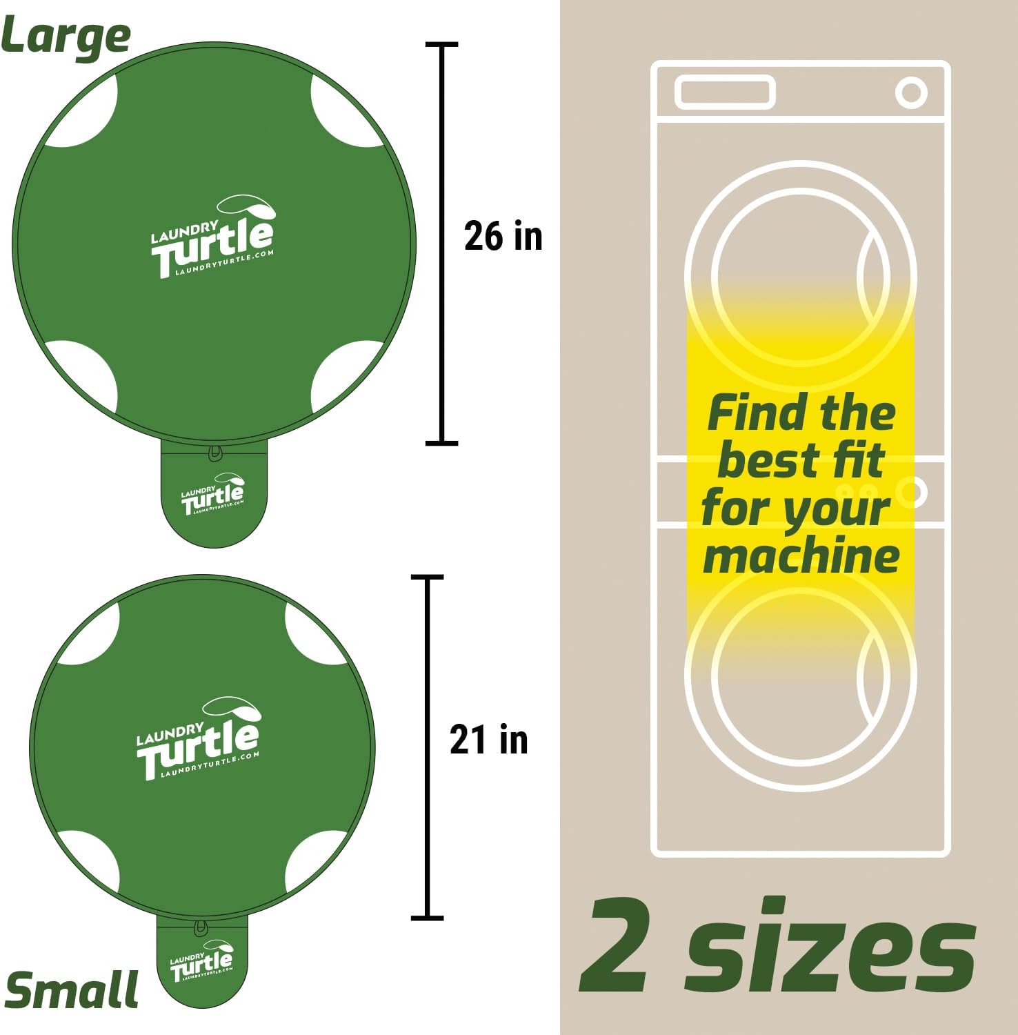 Laundry Turtle Small 21 Inch Collapsible Laundry Basket