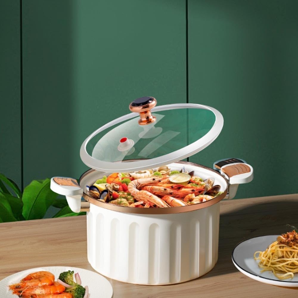 Durable Dual-Handle Stock Pot