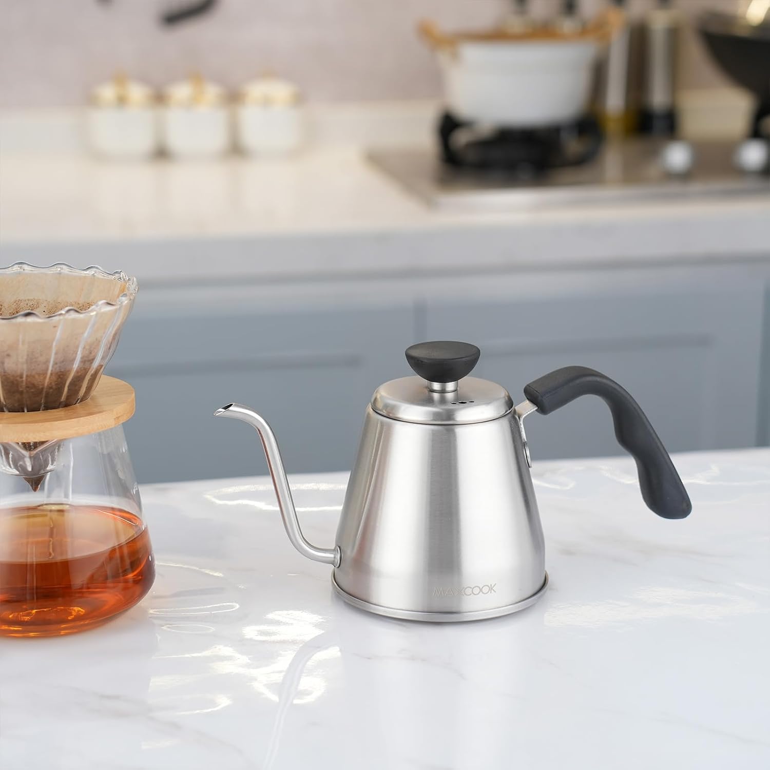 MAXCOOK Gooseneck Coffee Kettle for Home Travel
