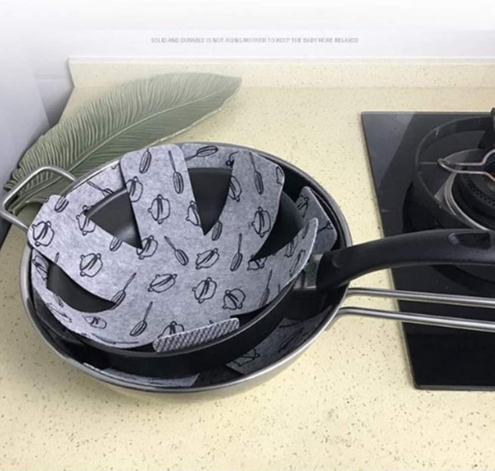 Pot and Pan Protectors with 12 Size Options